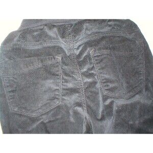 New Womens Maternity Motherhood Twill Velvet Pants Boot S Black Small Corduroy
